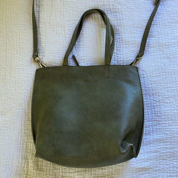 Anthropologie green leather purse - Picture 7 of 16